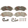 Set di 4 pastiglie freno COTEC TRW GDB1967