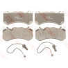 Set di 4 pastiglie freno TRW GDB1977
