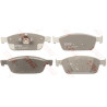 Set di 4 pastiglie freno COTEC TRW GDB2009