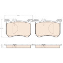 Set di 4 pastiglie freno TRW GDB2013