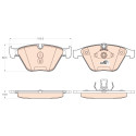 Set di 4 pastiglie freno COTEC TRW GDB2021