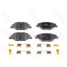 Set di 4 pastiglie freno COTEC TRW GDB2027