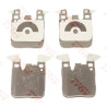 Set di 4 pastiglie freno COTEC TRW GDB2028