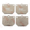 Set di 4 pastiglie freno TRW GDB232