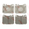 Set di 4 pastiglie freno COTEC TRW GDB264