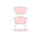 Set di 4 pastiglie freno TRW GDB3039