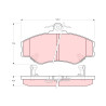 Set di 4 pastiglie freno TRW GDB3089