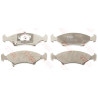 Set di 4 pastiglie freno TRW GDB3096