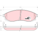 Set di 4 pastiglie dei freni