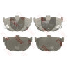 Set di 4 pastiglie freno COTEC TRW GDB3170