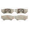 Set di 4 pastiglie freno TRW GDB3182