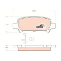 Set di 4 pastiglie dei freni COTEC