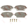 Set di 4 pastiglie freno COTEC TRW GDB3227