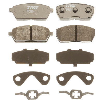 Set di 4 pastiglie freno TRW GDB3234