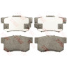 Set di 4 pastiglie dei freni COTEC