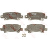 Set di 4 pastiglie freno COTEC TRW GDB3289