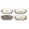 Set di 4 pastiglie freno COTEC TRW GDB3309