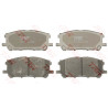 Set di 4 pastiglie freno COTEC TRW GDB3338