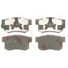 Set di 4 pastiglie freno COTEC TRW GDB3438