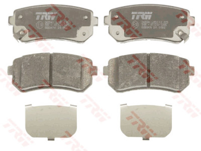 Set di 4 pastiglie freno COTEC TRW GDB3474