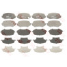 Set di 8 pastiglie freno TRW GDB3486