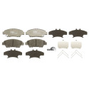 Set di 4 pastiglie freno COTEC TRW GDB3493