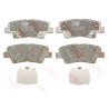 Set di 4 pastiglie dei freni COTEC
