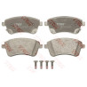 Set di 4 pastiglie freno COTEC TRW GDB3509