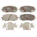 Set di 4 pastiglie freno COTEC TRW GDB3510