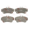 Set di 4 pastiglie freno COTEC TRW GDB4118