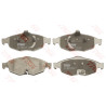 Set di 4 pastiglie freno TRW GDB4125
