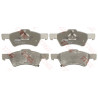 Set di 4 pastiglie freno COTEC TRW GDB4129