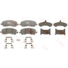 Set di 4 pastiglie freno COTEC TRW GDB4142