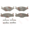 Set di 4 pastiglie freno COTEC TRW GDB459