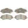 Set di 4 pastiglie freno COTEC TRW GDB4605