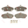 Set di 4 pastiglie freno COTEC TRW GDB496