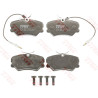 Set di 4 pastiglie freno COTEC TRW GDB793