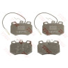Set di 4 pastiglie freno COTEC TRW GDB808