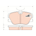 Set di 4 pastiglie freno COTEC TRW GDB818