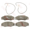 Set di 4 pastiglie freno TRW GDB903