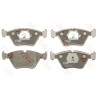 Set di 4 pastiglie freno COTEC TRW GDB916