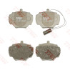 Set di 4 pastiglie dei freni COTEC