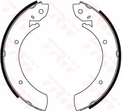 Set ganasce freno TRW GS6181