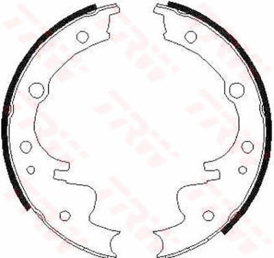 Set ganasce freno TRW GS6220