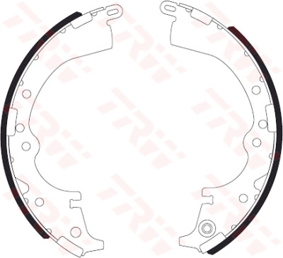 Set ganasce freno TRW GS7333