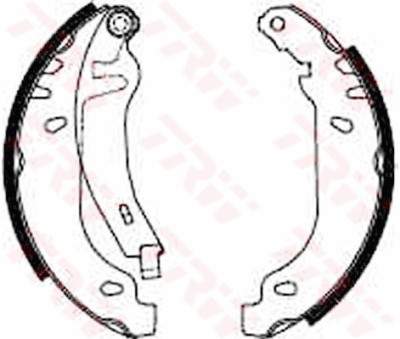 Set ganasce freno TRW GS8211