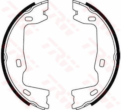 Kit ganasce freno, freno di stazionamento TRW GS8223