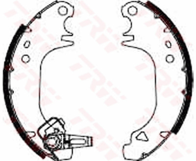 Set ganasce freno TRW GS8322