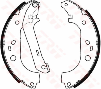Set ganasce freno TRW GS8471