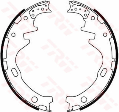 Set ganasce freno TRW GS8515